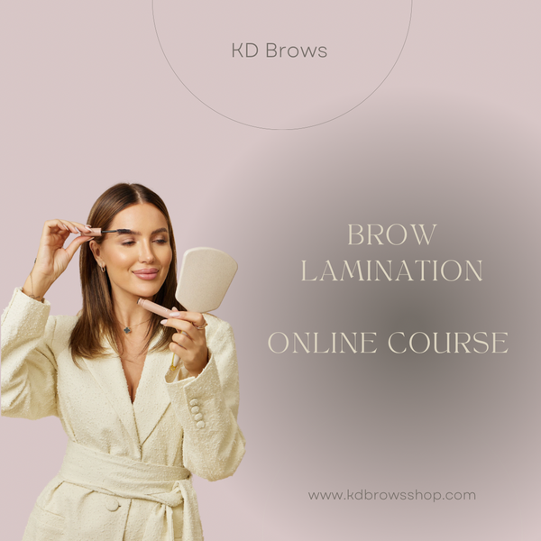 Brow Lamination Online Course (Kit Included)